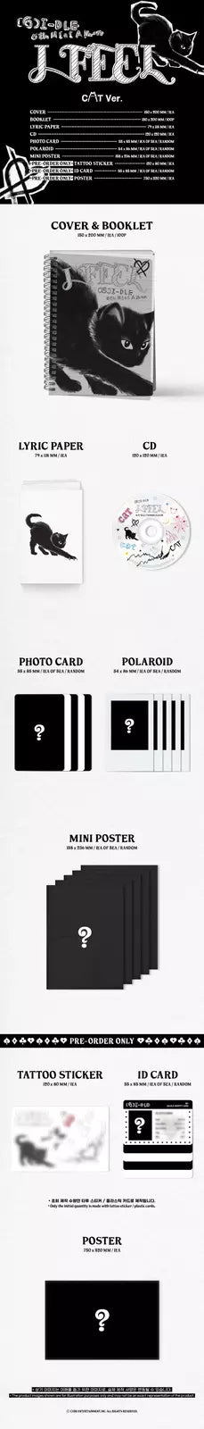 (G)I-DLE 6th Mini Album I feel Random ver_3