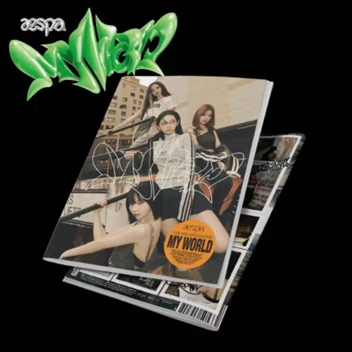 AESPA -  3rd Mini Album MY WORLD Tabloid Ver_1