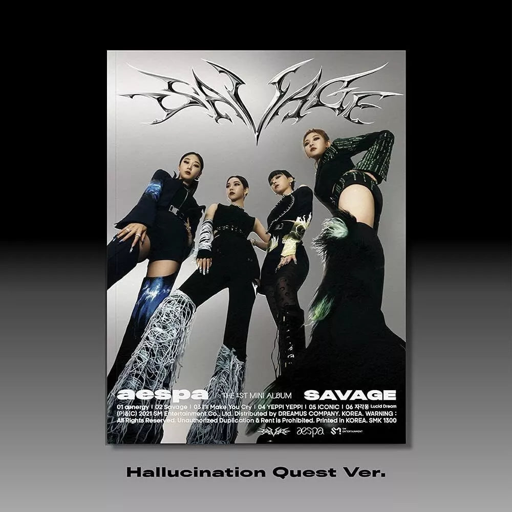 AESPA - Savage (1ST mini) Hallucination Quest Ver.1