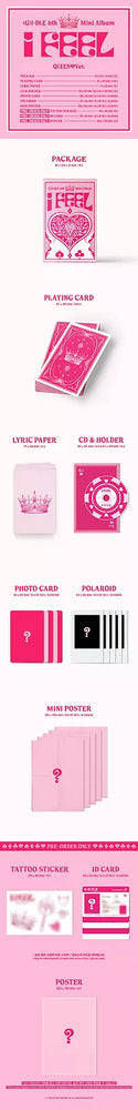 (G)I-DLE 6th Mini Album I feel Random ver_2